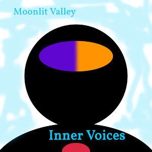 Album art for the music player for Inner Voices by Moonlit Valley on the SoundsGoodMan Records label